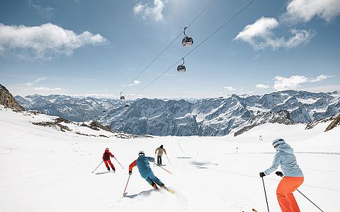 Skiing in Sölden