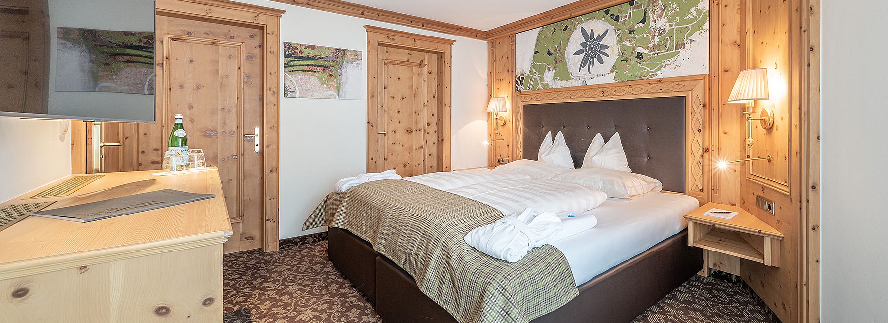 Room 319 of the ski hotel Edelweiss in Hochsölden