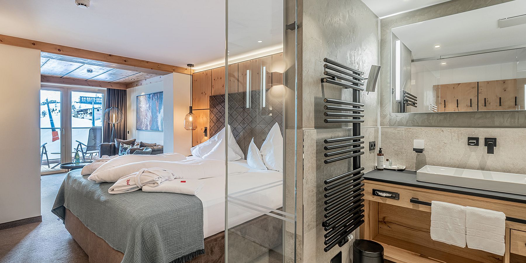 Skihotel Edelweiss Hochsölden double room Gaislachkogel