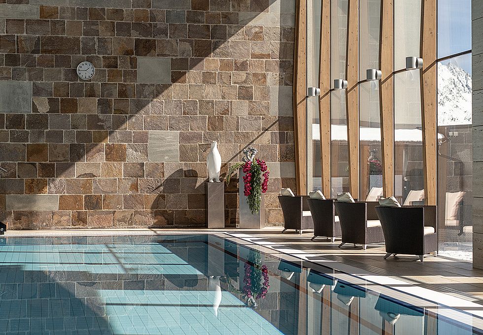 Swimming pool with panoramic views