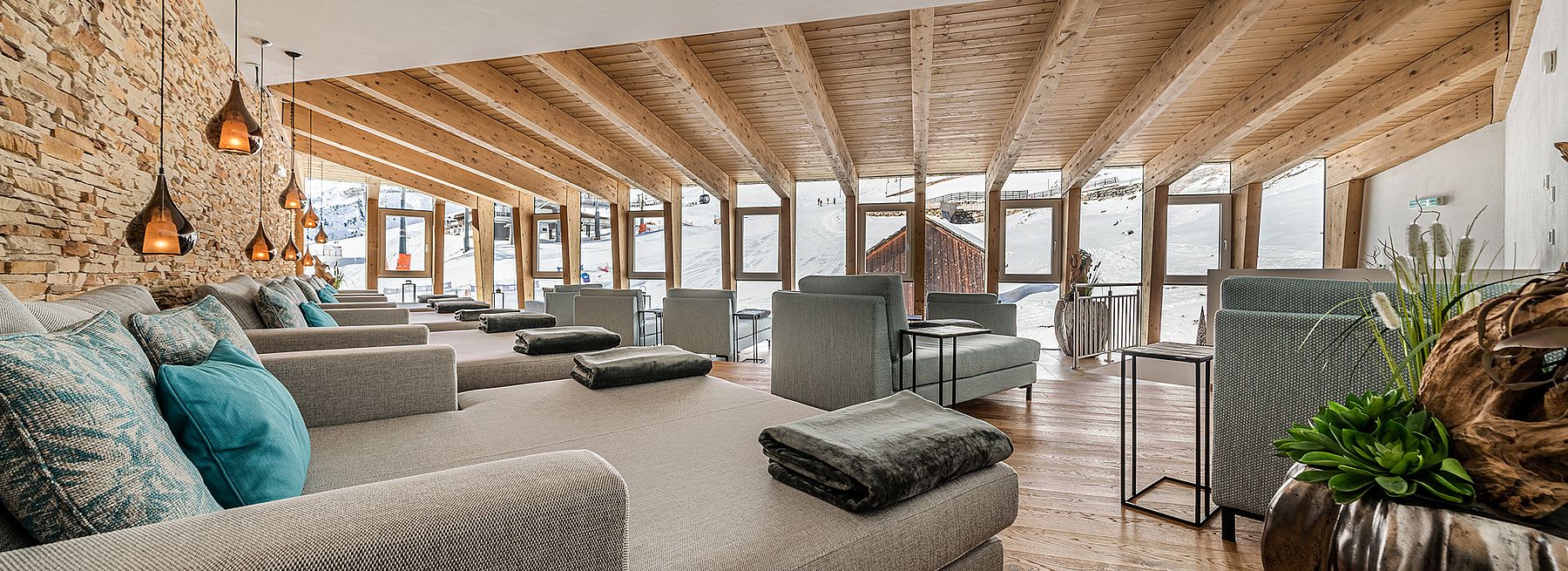 Ski Hotel Edelweiss in Hochsölden Relaxation room