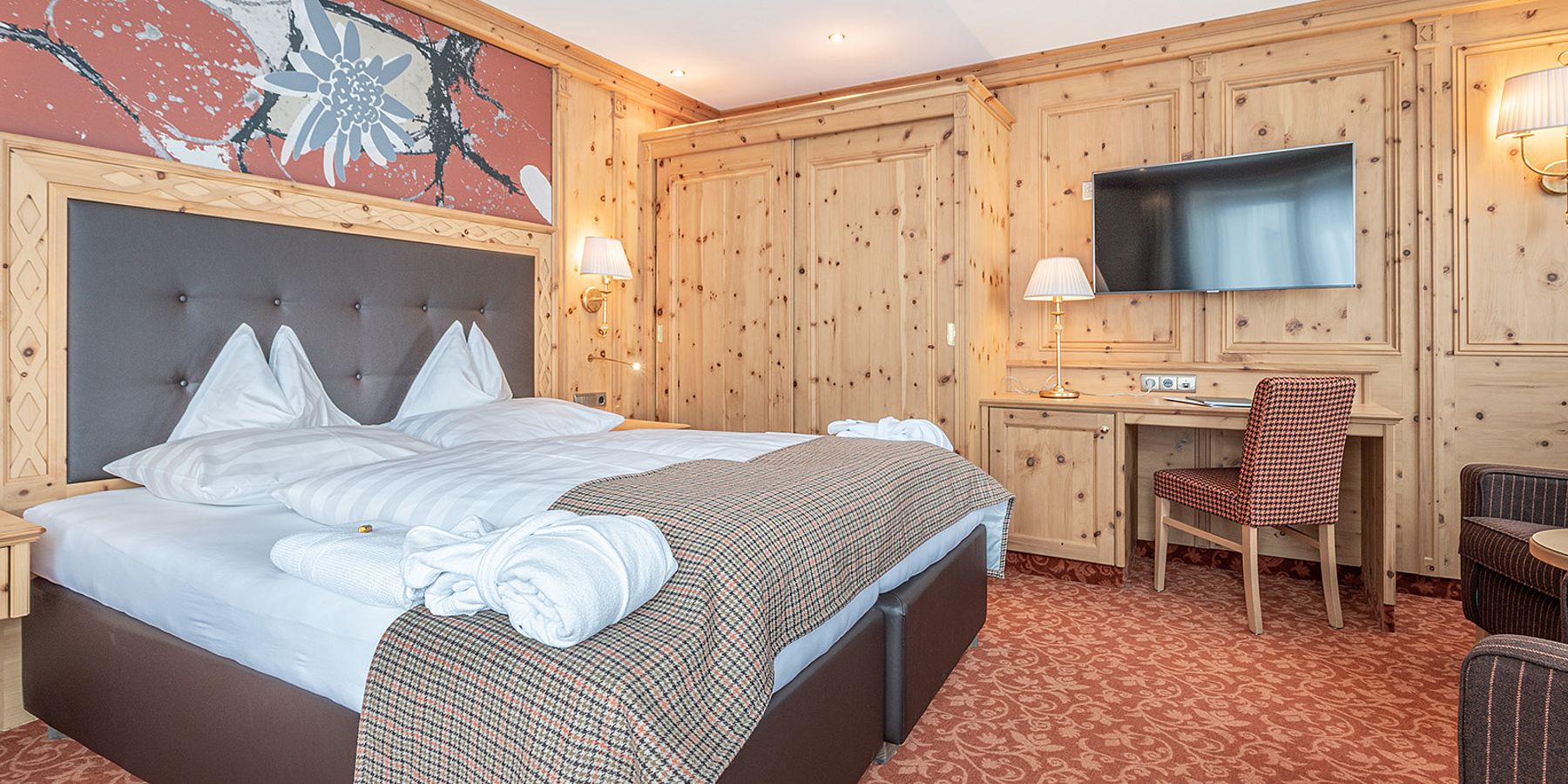 Ski Hotel Edelweiss Hochsölden double room Grießkogel