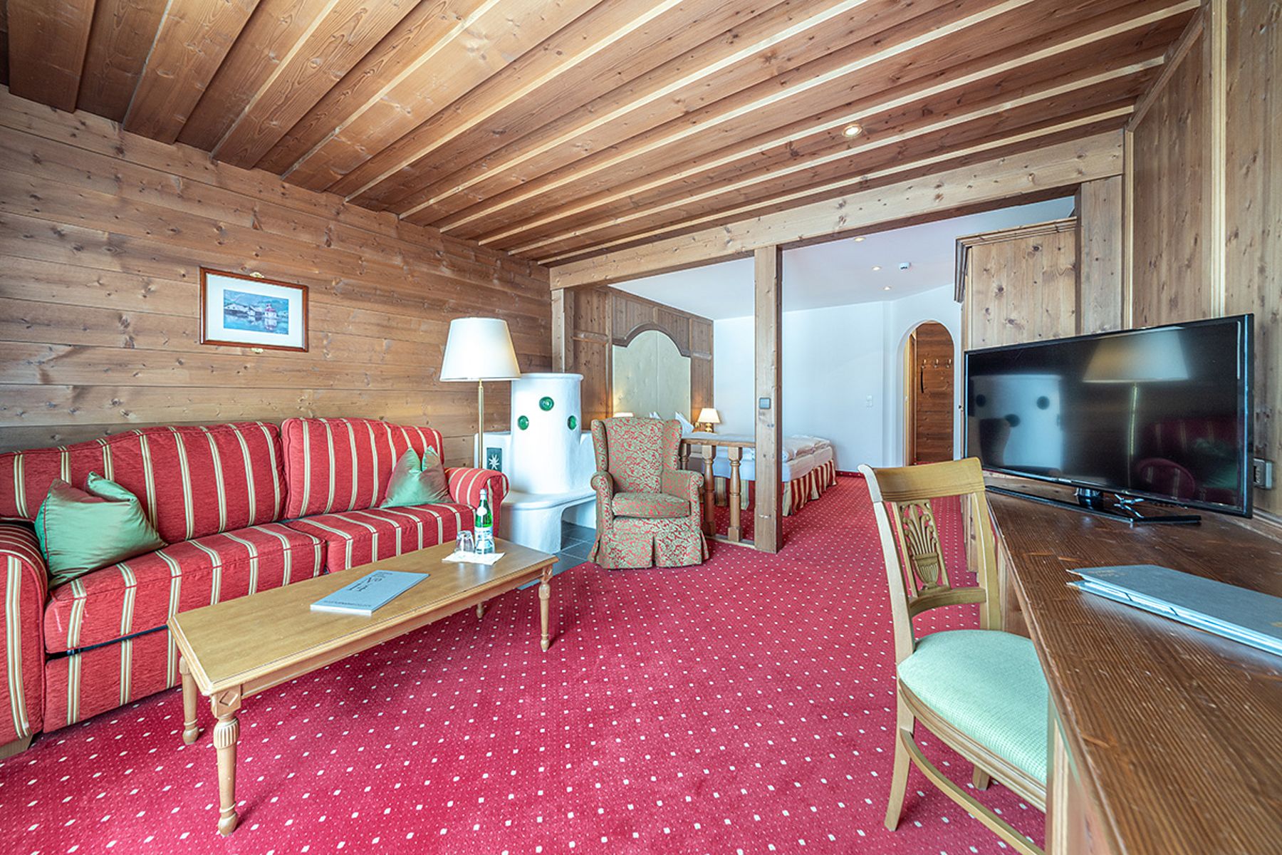 Skihotel Edelweiss Hochsölden junior suite with south facing balcony