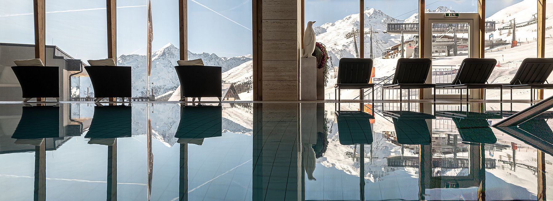 Ski Hotel Edelweiss in Hochsölden Pool