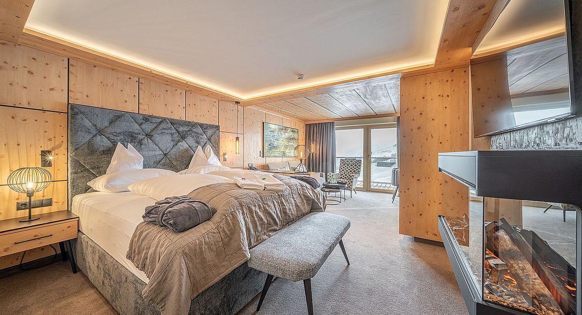 Juniorsuite Edelweiss mit Südbalkon