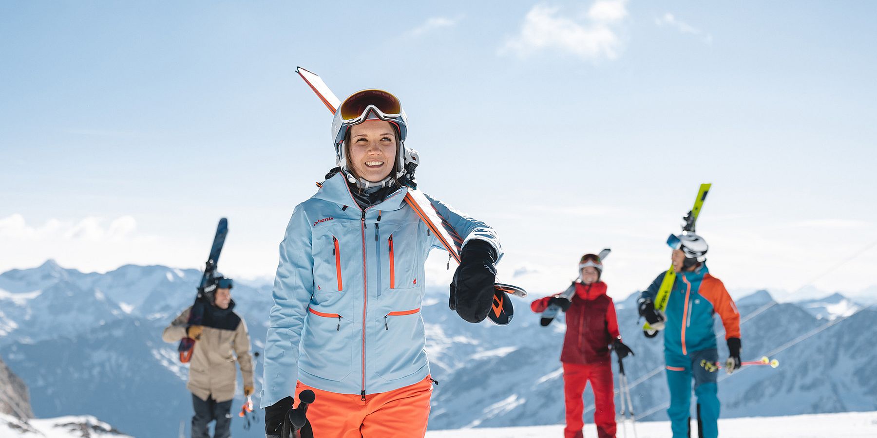 Skifahren in Hochsölden, Ötztal - Aktive Wintererfahrung inmitten der atemberaubenden Alpenlandschaft.