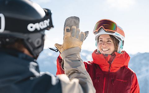 Snowboarding in Sölden