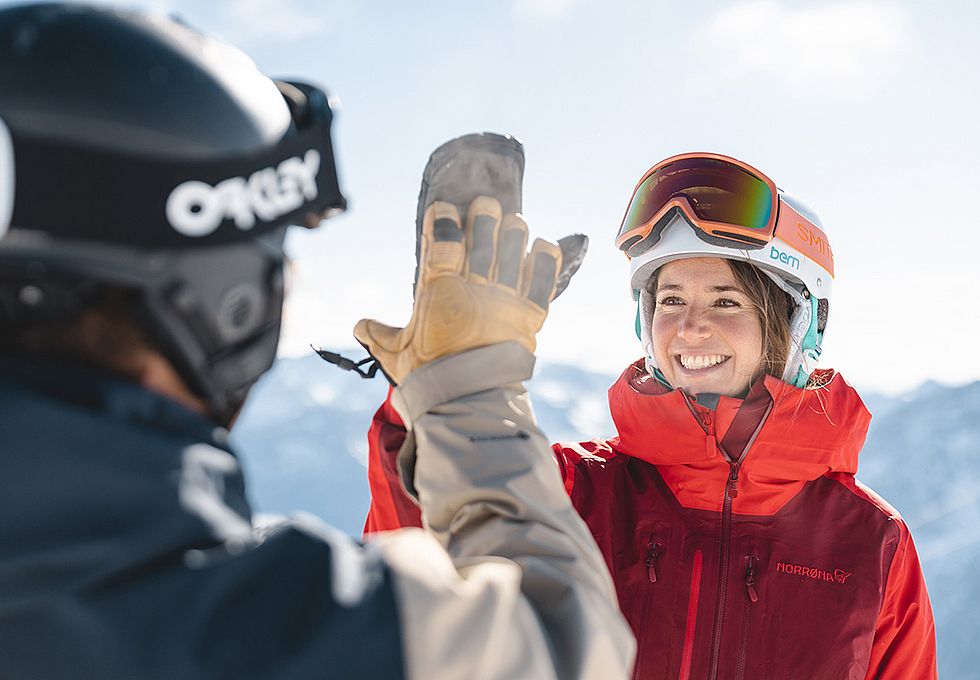 Snowboarding in Sölden